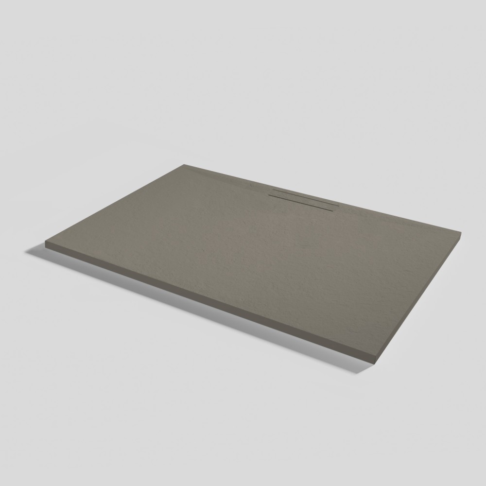 Duschwanne Kos Slate Fango Rechteckig 140x90