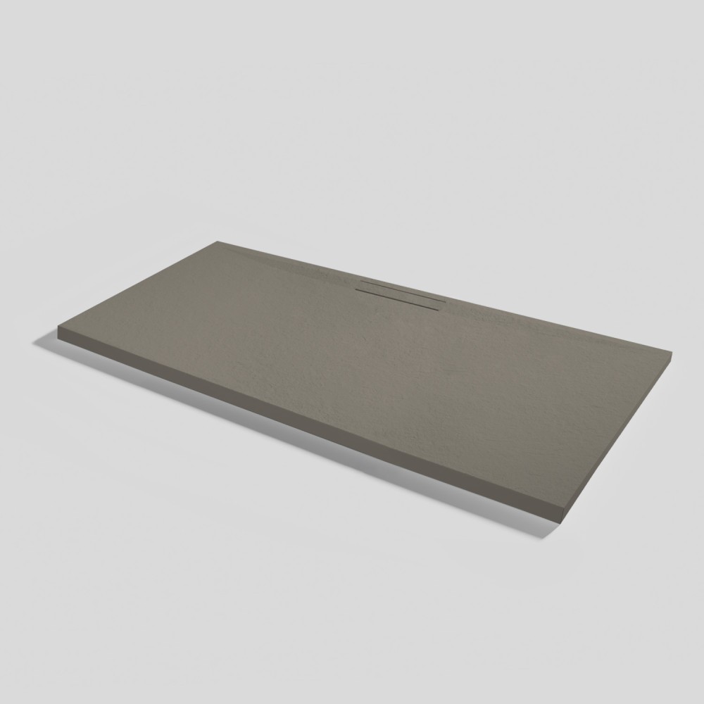 Duschwanne Kos Slate Fango Rechteckig 160x80