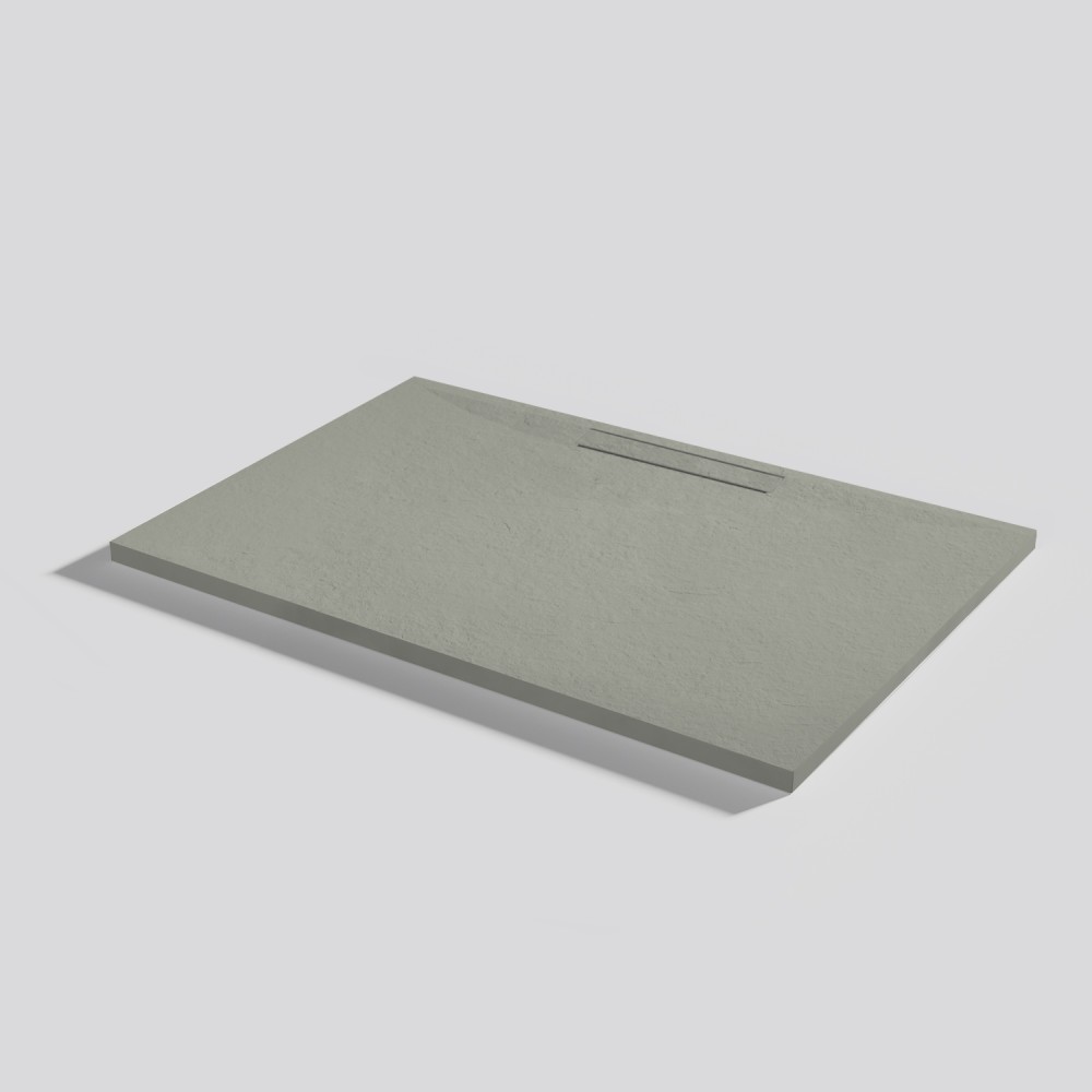 Shower tray Kos Slate Grey Rectangular 100x70