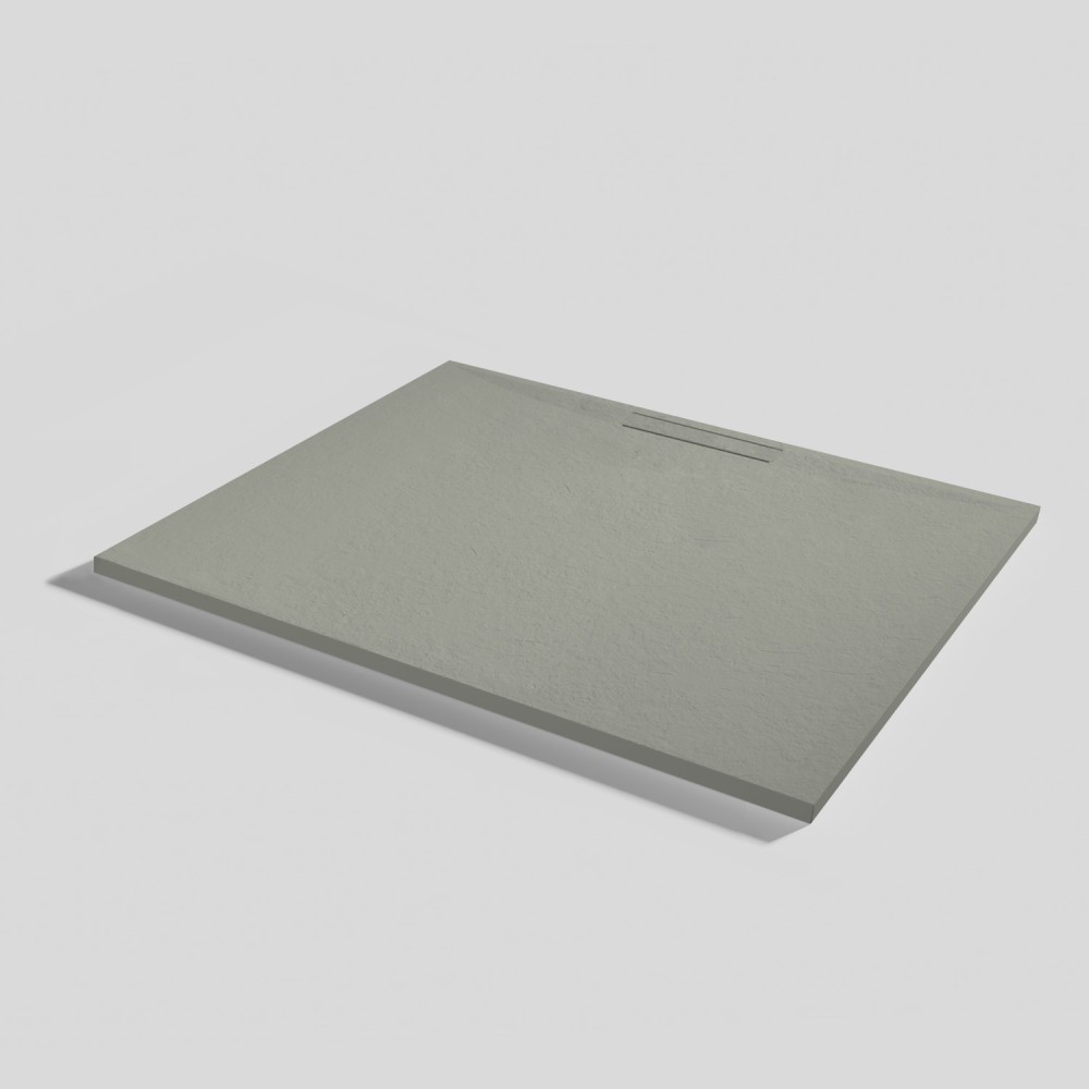 Plato de ducha Kos Slate Grey Rectangular 120x100