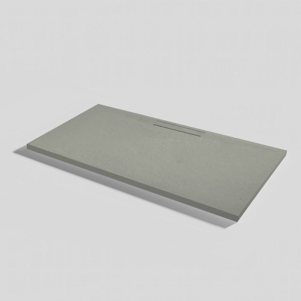 Shower tray Kos Slate Grey Rectangular 120x70
