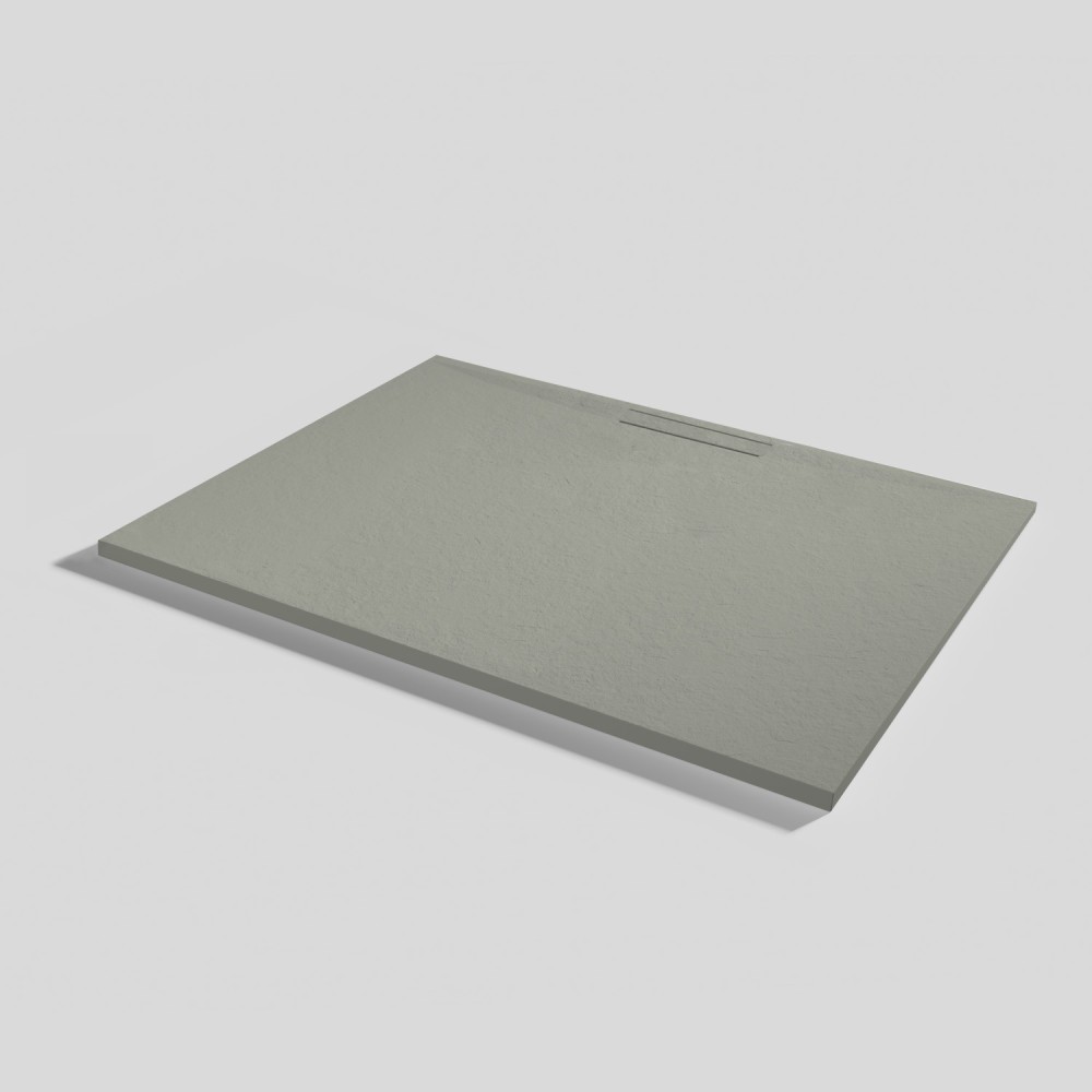 Piatto doccia Kos Slate Grey Rettangolare 140x100