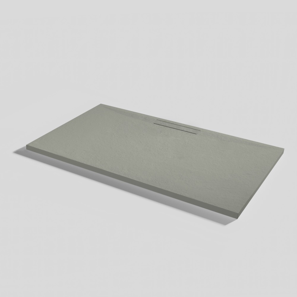 Duschwanne Kos Slate Grey Rechteckig 140x70