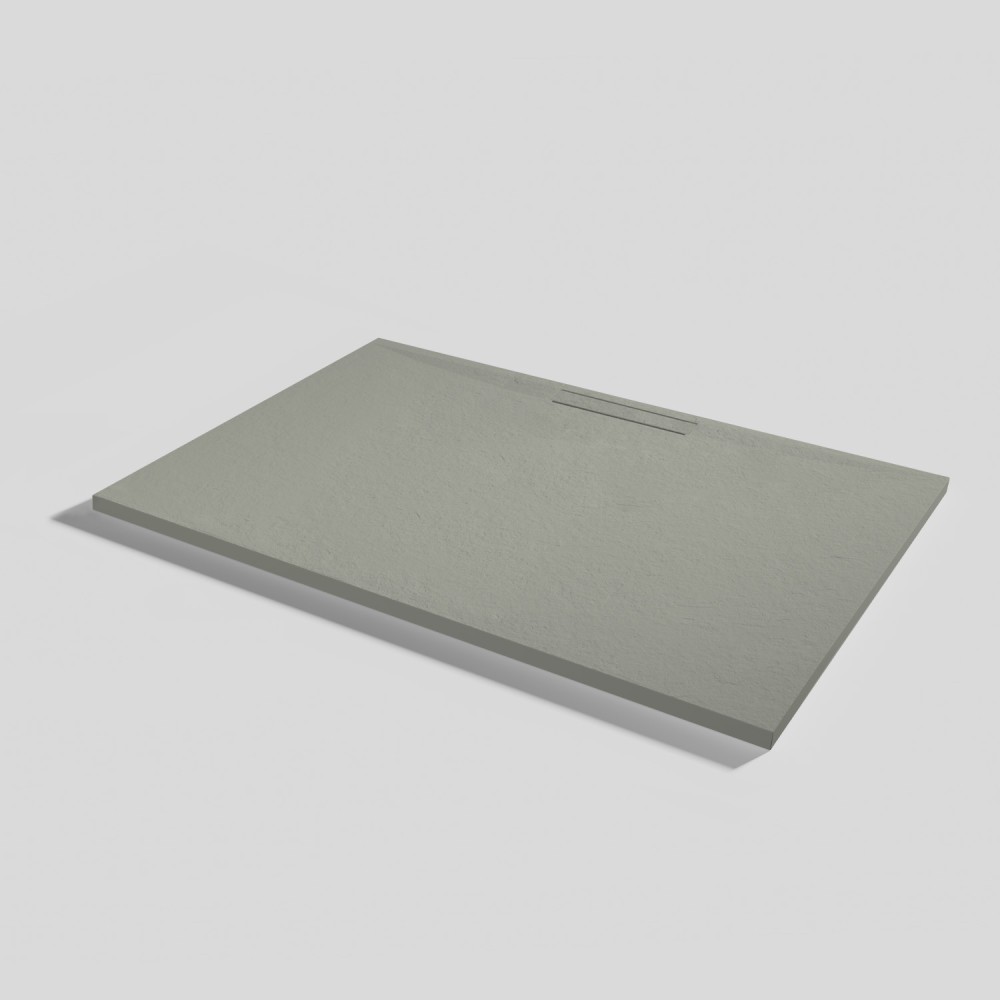 Duschwanne Kos Slate Grey Rechteckig 140x90