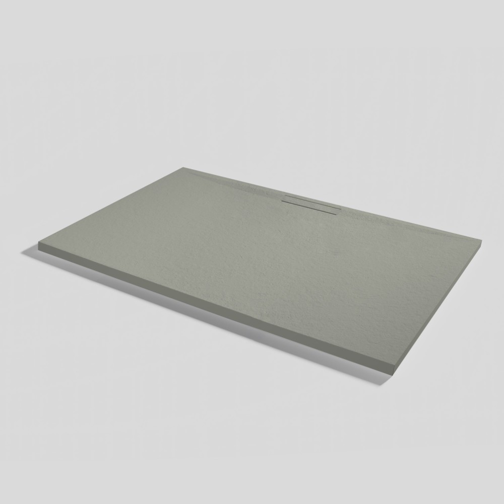 Piatto doccia Kos Slate Grey Rettangolare 160x100
