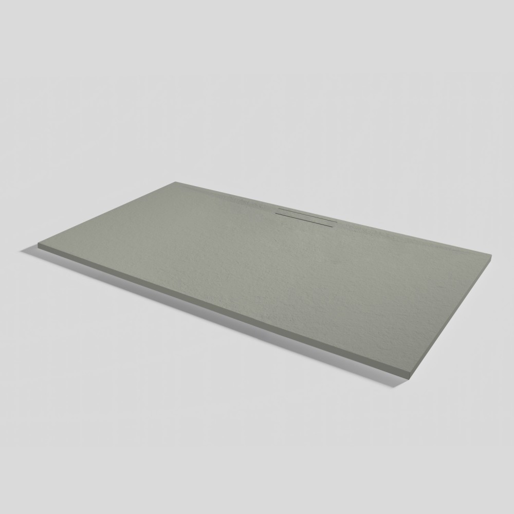 Piatto doccia Kos Slate Grey Rettangolare 180x100