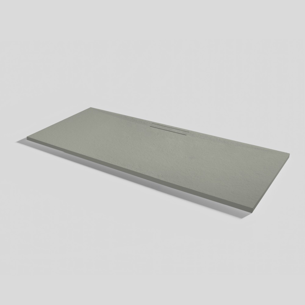 Shower tray Kos Slate Grey Rectangular 180x70