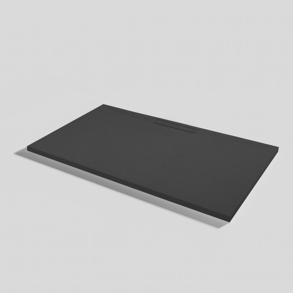 Receveur de douche Kos Slate Ink Rectangulaire 140x80