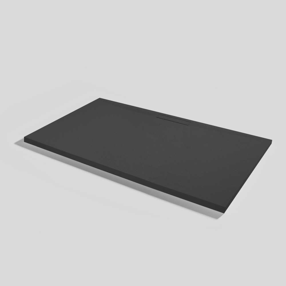 Duschwanne Kos Slate Ink Rechteckig 160x90
