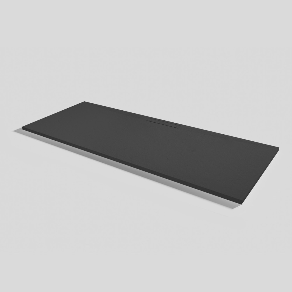Duschwanne Kos Slate Ink Rechteckig 200x80