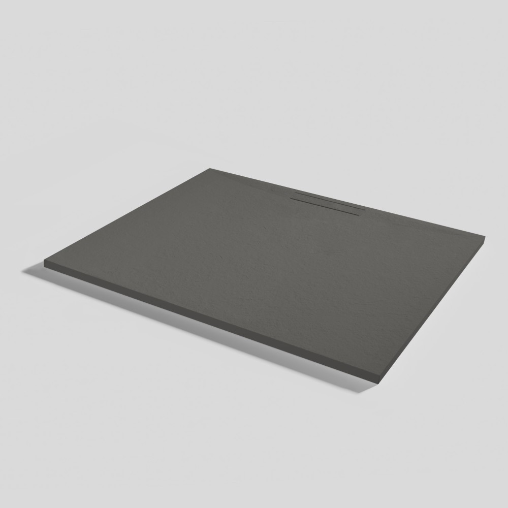 Duschwanne Kos Slate Lava Rechteckig 120x100