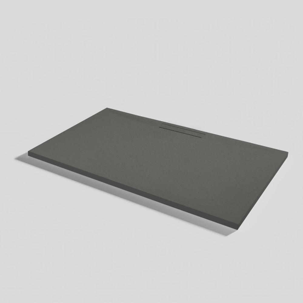 Receveur de douche Kos Slate Lava Rectangulaire 140x80