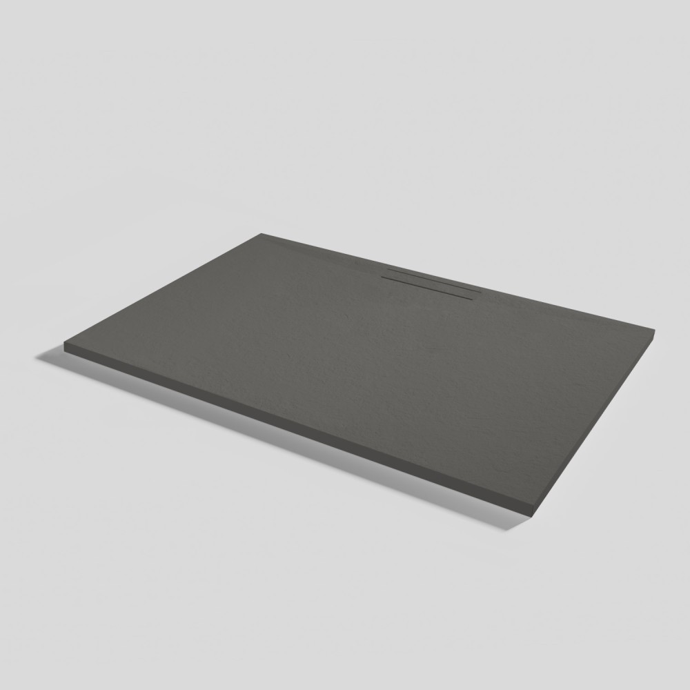 Duschwanne Kos Slate Lava Rechteckig 140x90