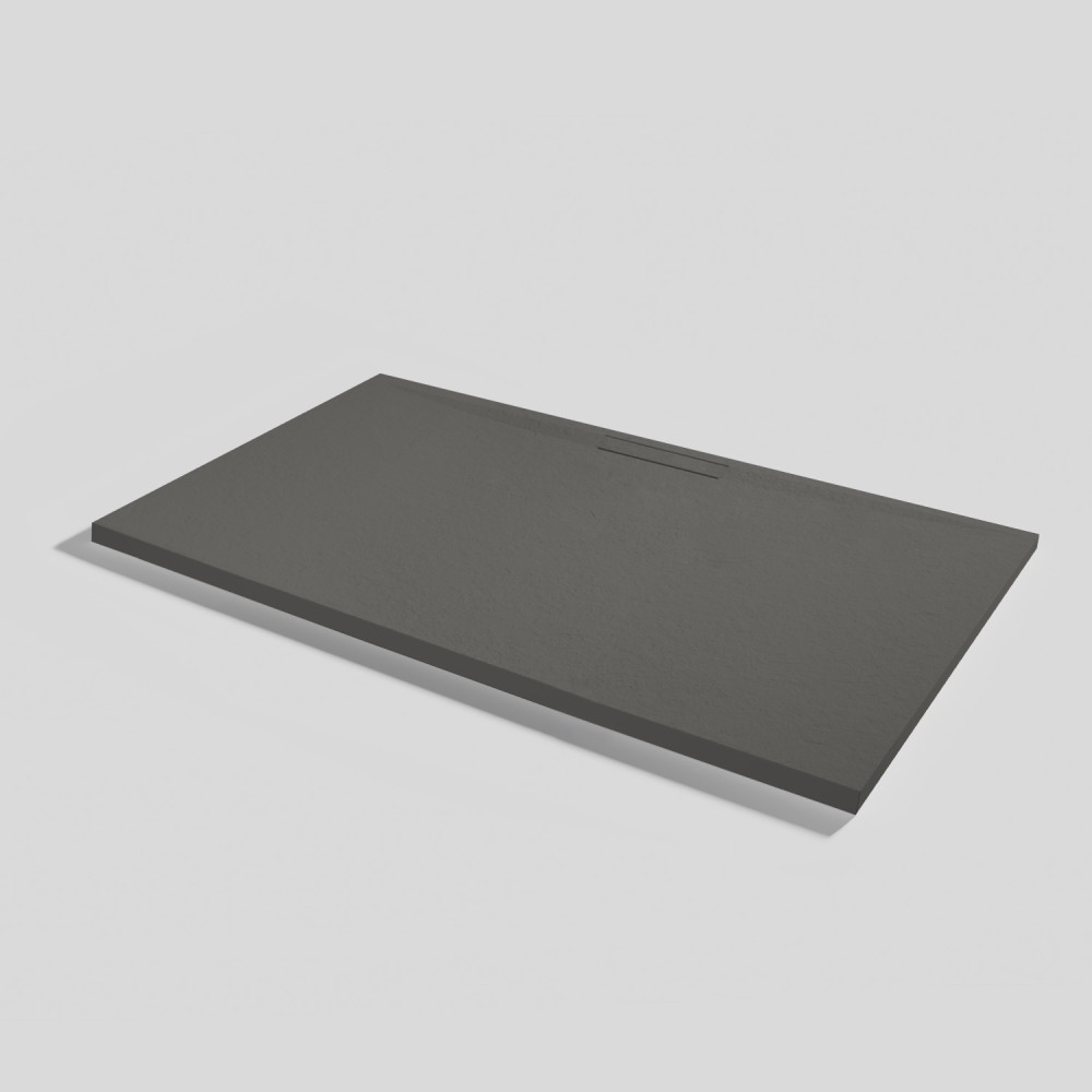 Piatto doccia Kos Slate Lava Rettangolare 160x90