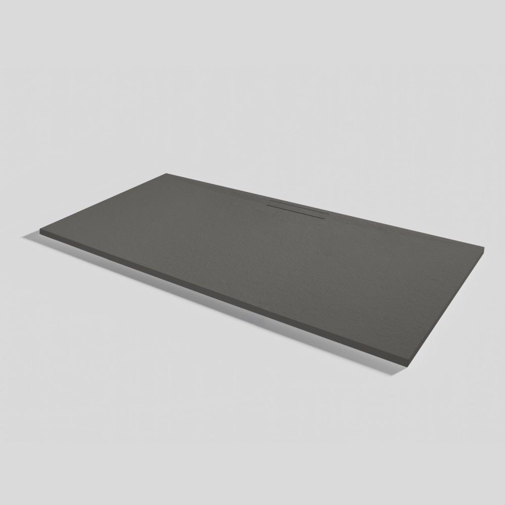 Duschwanne Kos Slate Lava Rechteckig 180x90