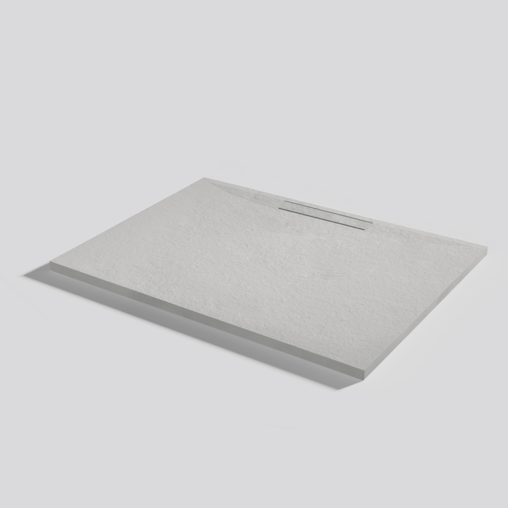 Shower tray Kos Slate Marfil Rectangular 100x80