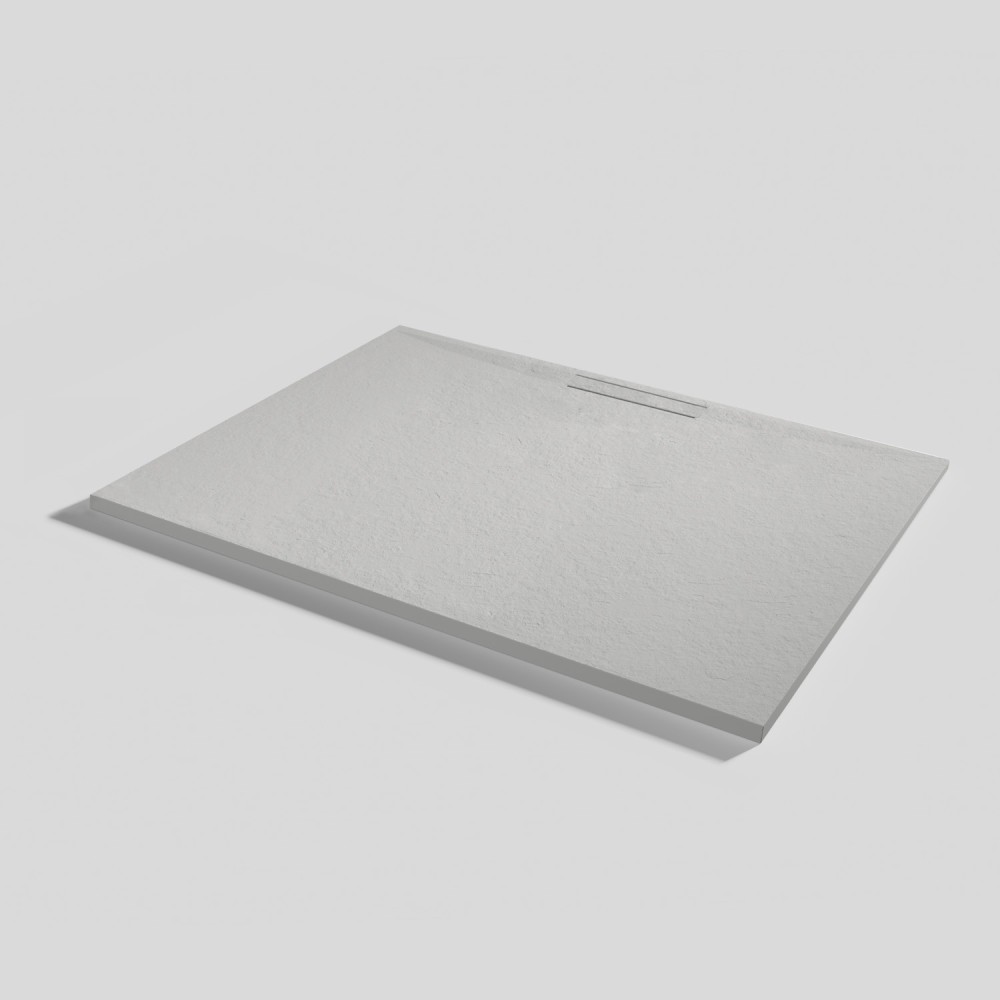 Plato de ducha Kos Slate Marfil Rectangular 140x100
