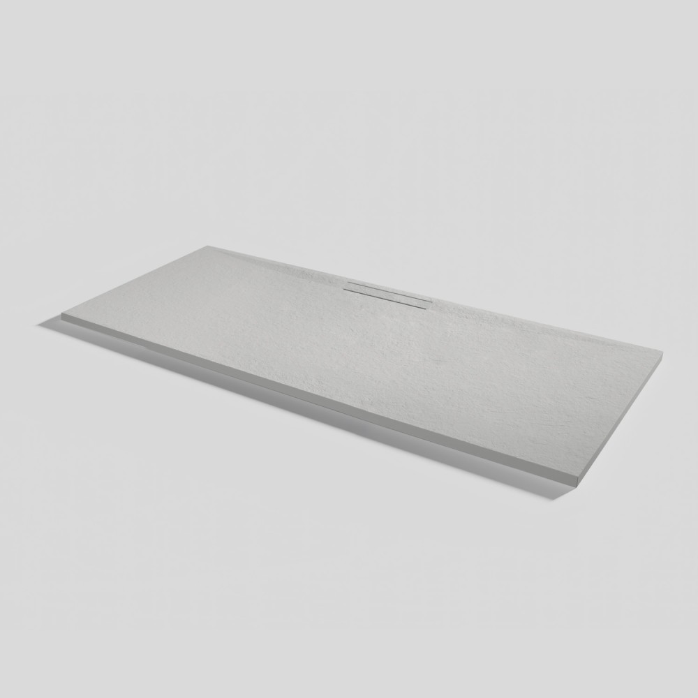 Shower tray Kos Slate Marfil Rectangular 180x70
