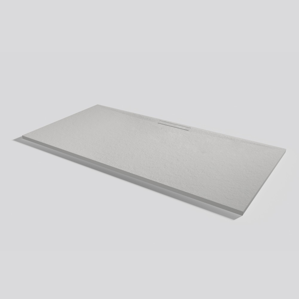 Shower tray Kos Slate Marfil Rectangular 200x100