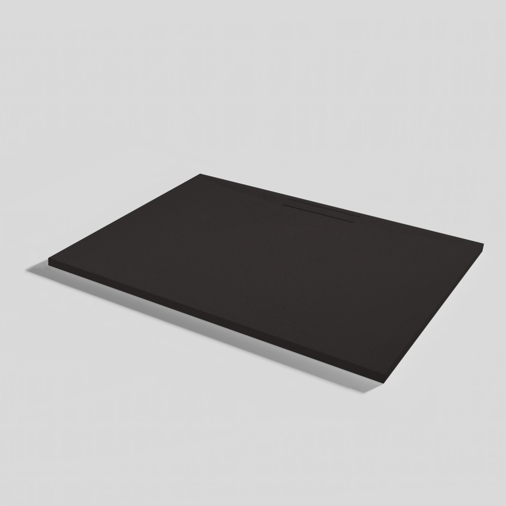 Plato de ducha Kos Slate Moka Rectangular 120x90