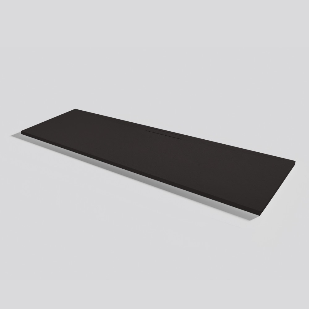 Plato de ducha Kos Slate Moka Rectangular 200x70