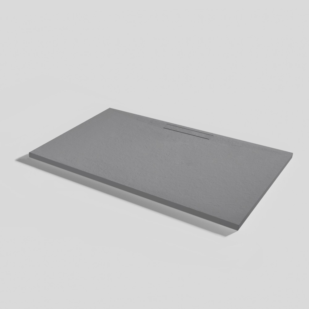 Receveur de douche Kos Slate Platinum Rectangulaire 120x80