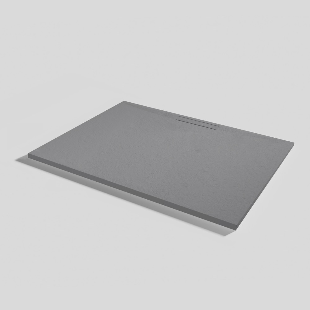Piatto doccia Kos Slate Platinum Rettangolare 140x100