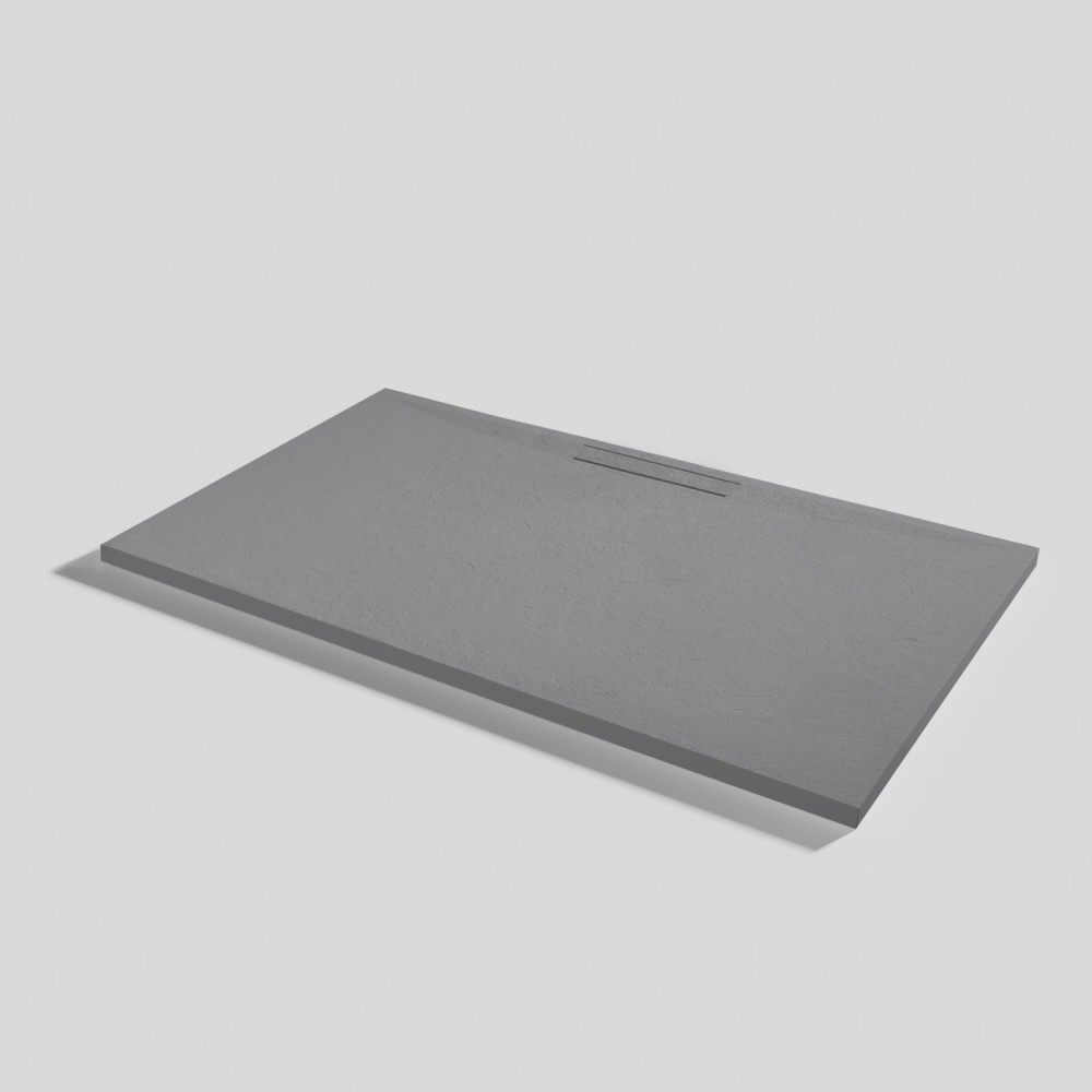 Receveur de douche Kos Slate Platinum Rectangulaire 140x80