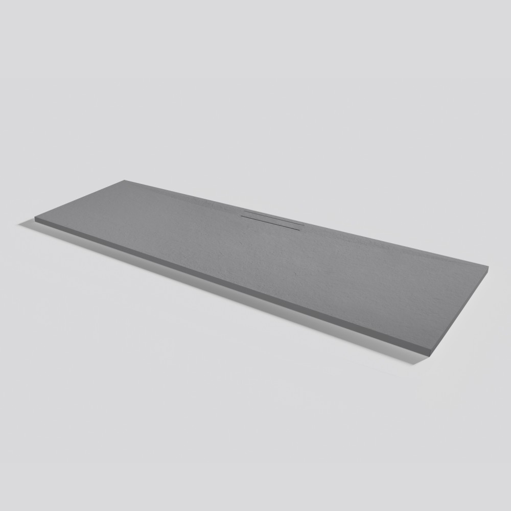 Receveur de douche Kos Slate Platinum Rectangulaire 200x70