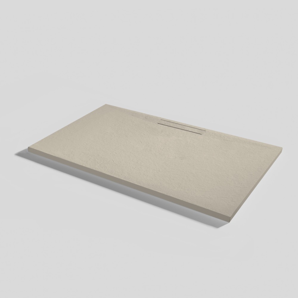 Piatto doccia Kos Slate Sand Rettangolare 120x80