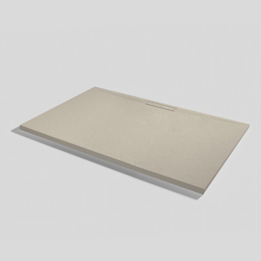 Piatto doccia Kos Slate Sand Rettangolare 160x100