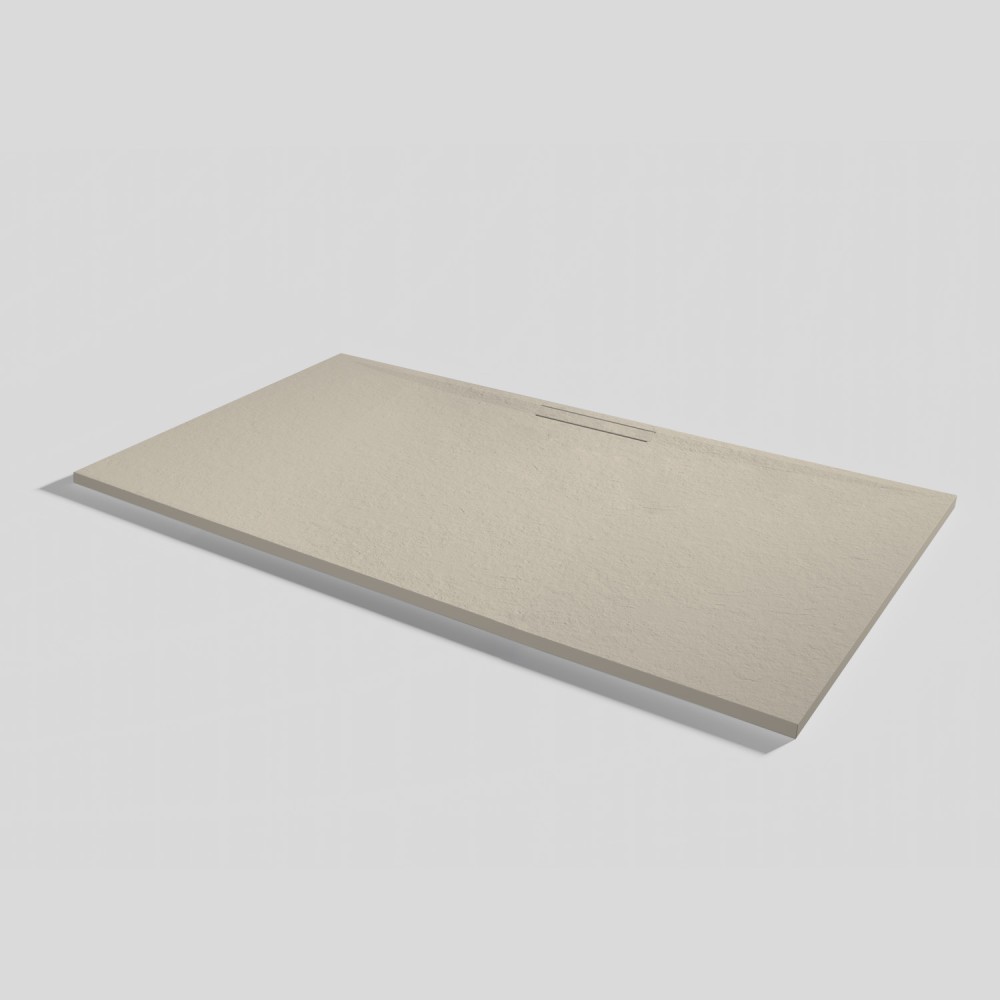 Piatto doccia Kos Slate Sand Rettangolare 180x100