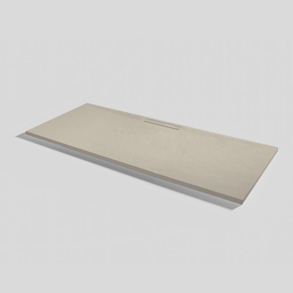 Shower tray Kos Slate Sand Rectangular 180x70