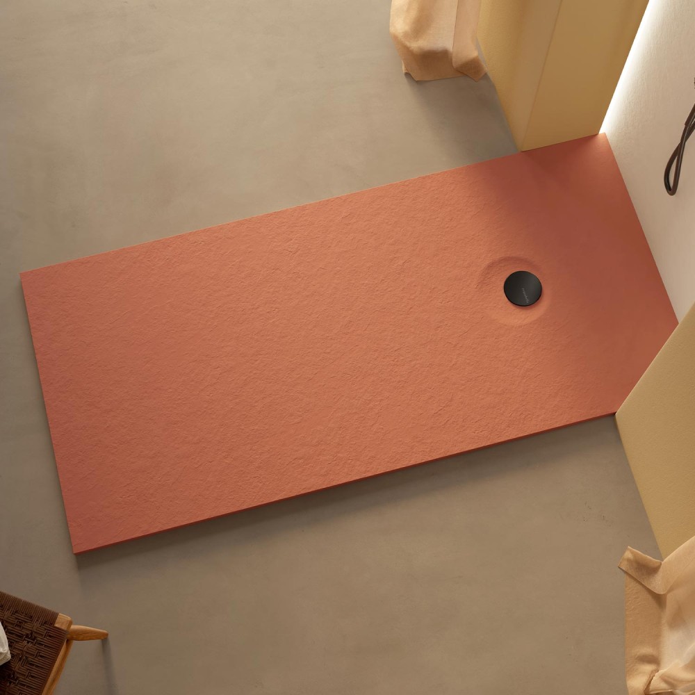 Plato de ducha Livo Slate Sand prostokątny 200x80