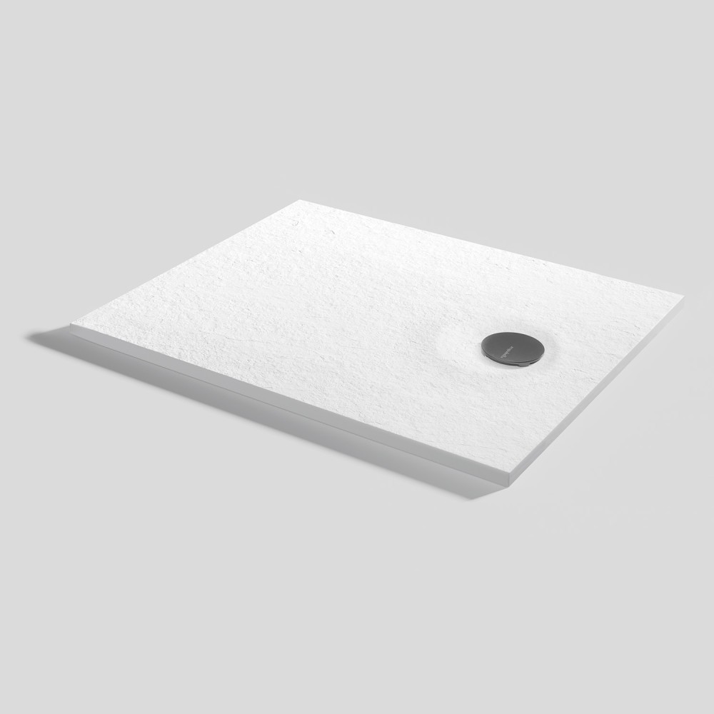 Plato de ducha Livo Slate Blanco prostokątny 100x80