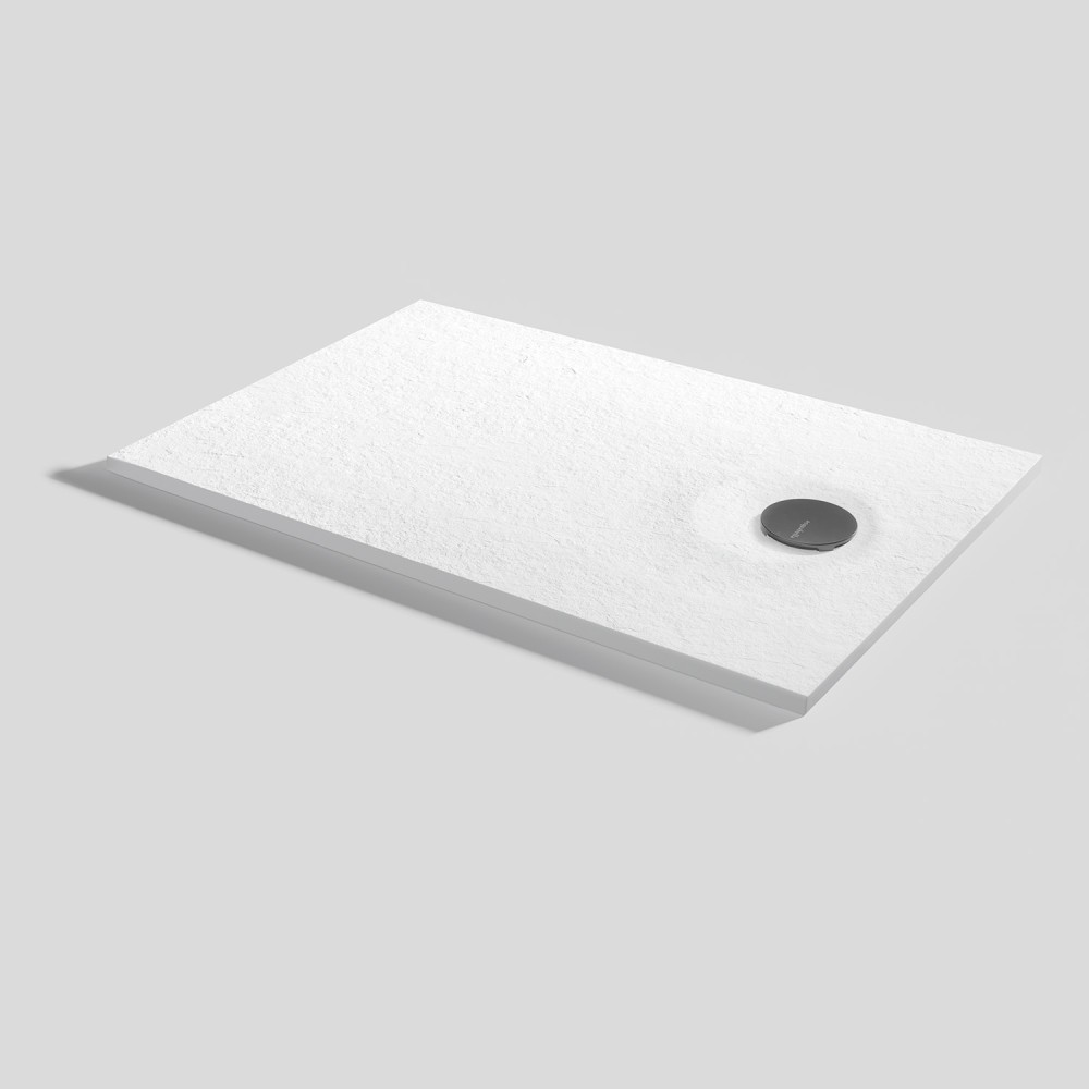 Plato de ducha Livo Slate Blanco prostokątny 120x80