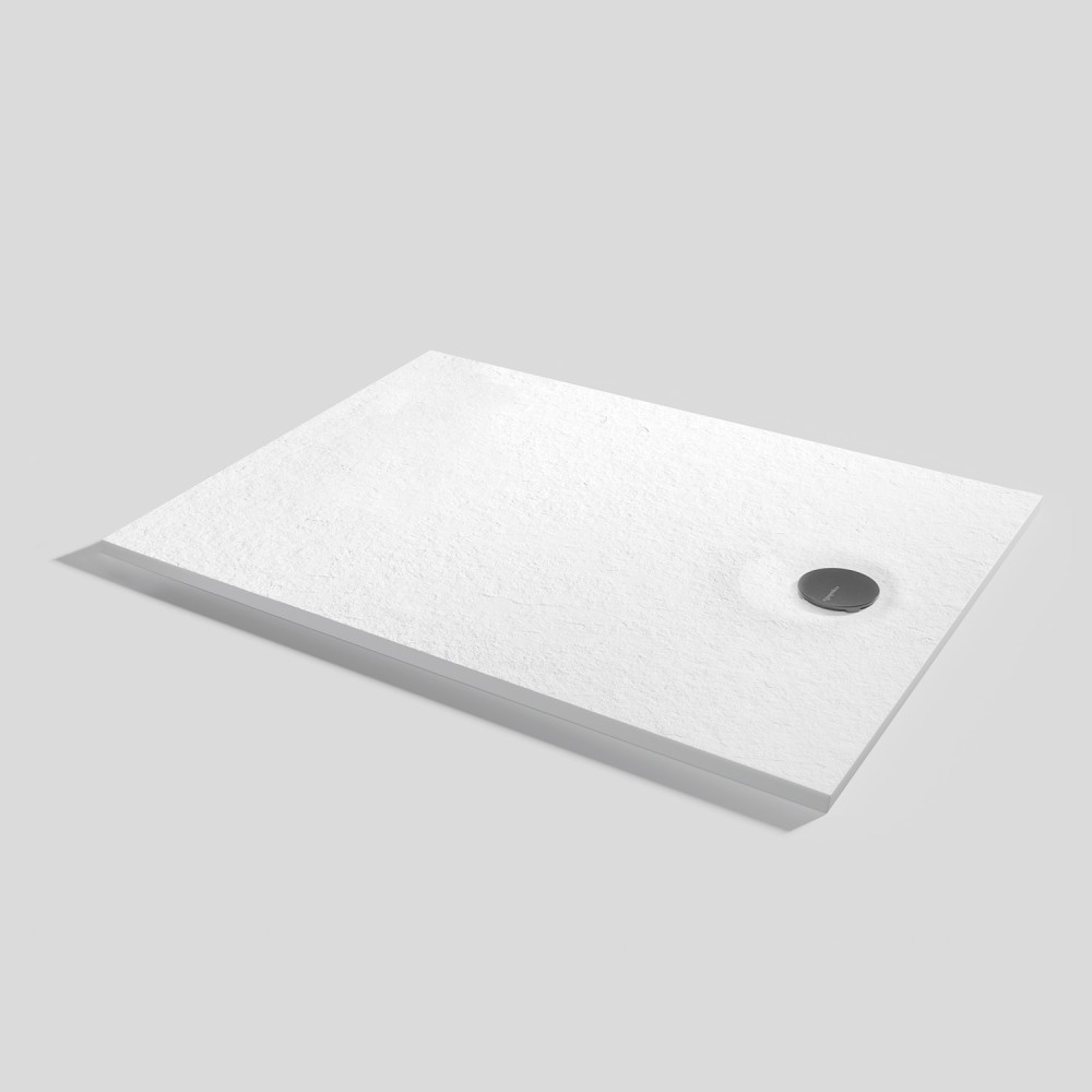 Plato de ducha Livo Slate Blanco prostokątny 140x100