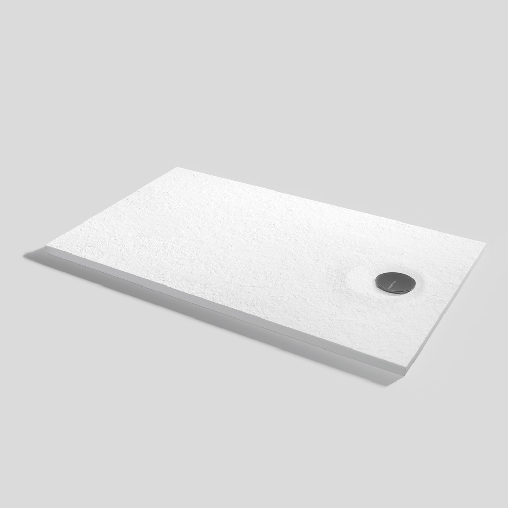 Plato de ducha Livo Slate Blanco prostokątny 140x80