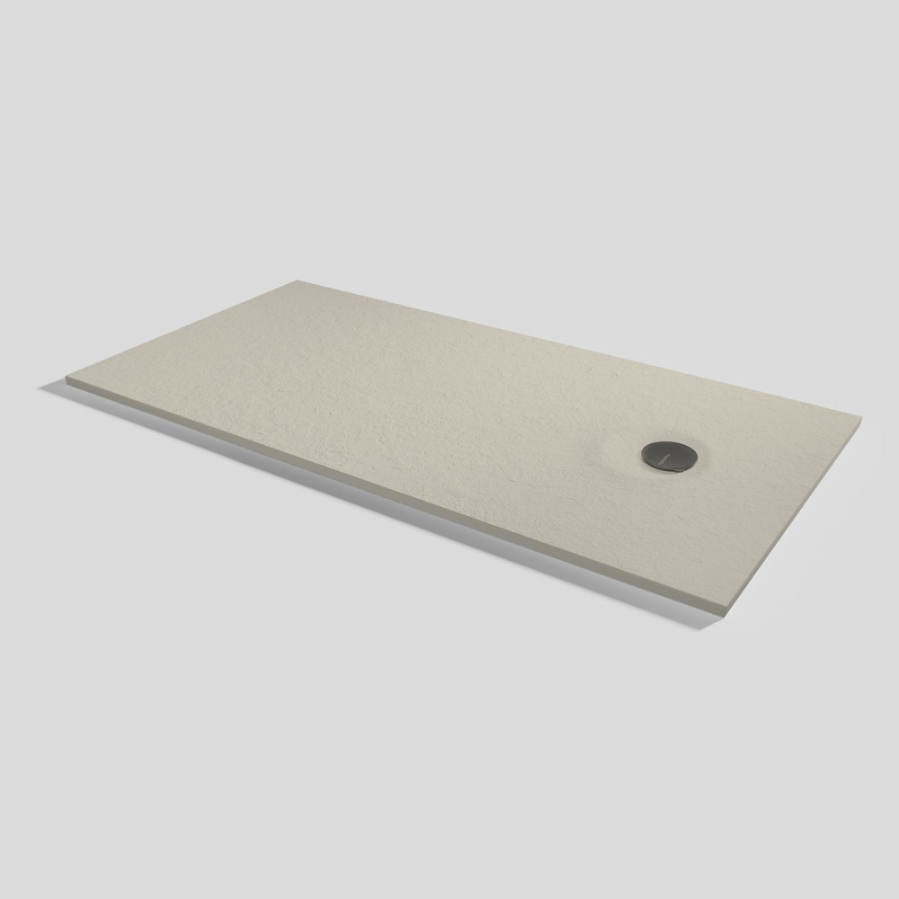 Plato de ducha Livo Slate Crema prostokątny 200x100