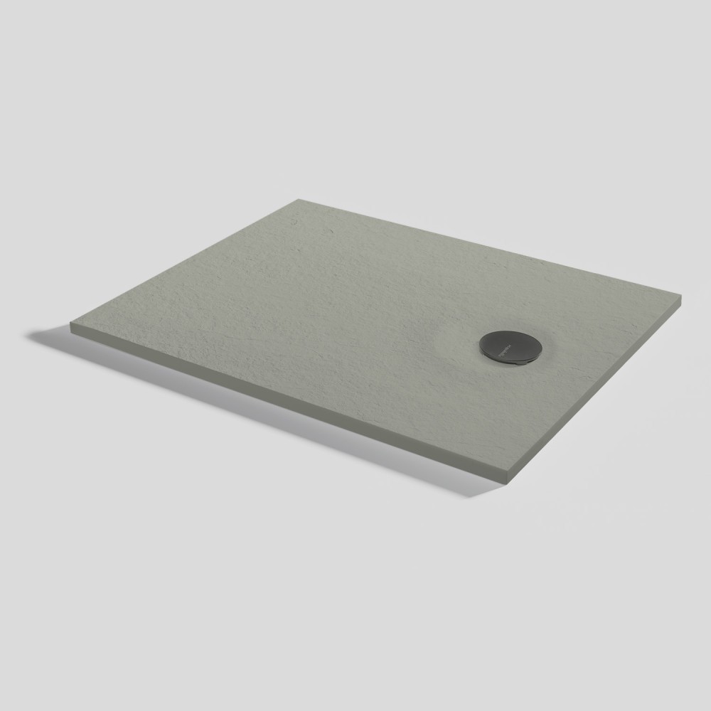 Plato de ducha Livo Slate Grey prostokątny 100x80