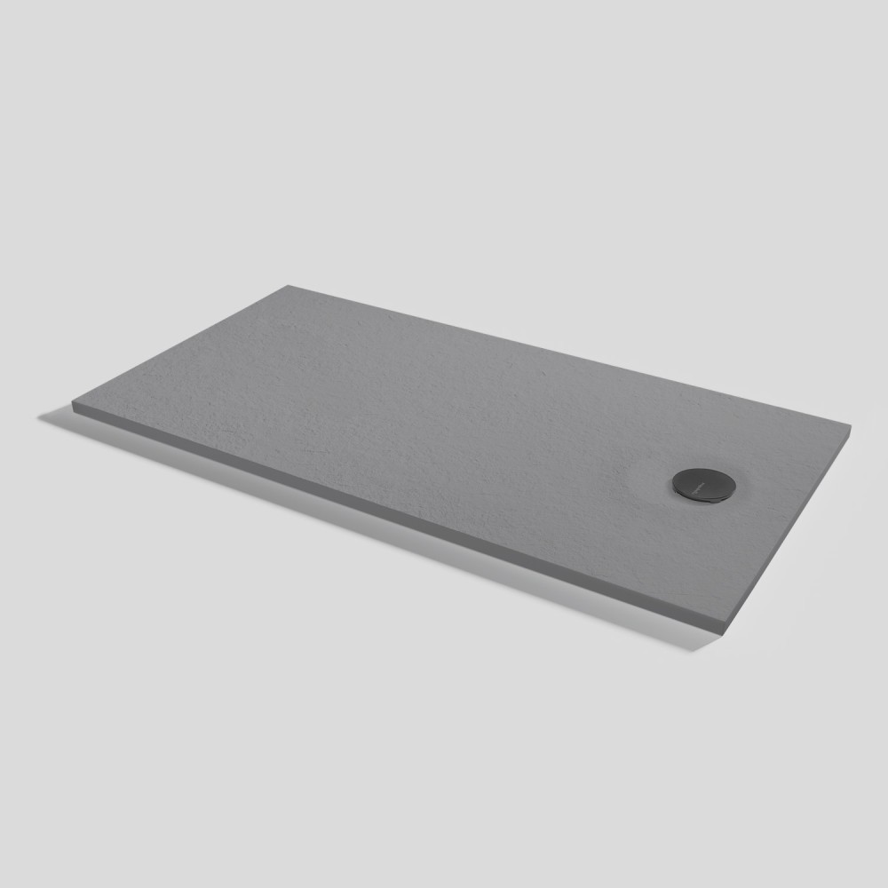 Plato de ducha Livo Slate Platinum prostokątny 160x80