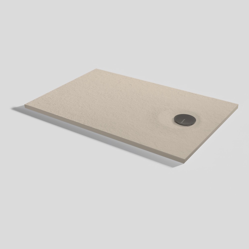 Plato de ducha Livo Slate Sand prostokątny 120x80