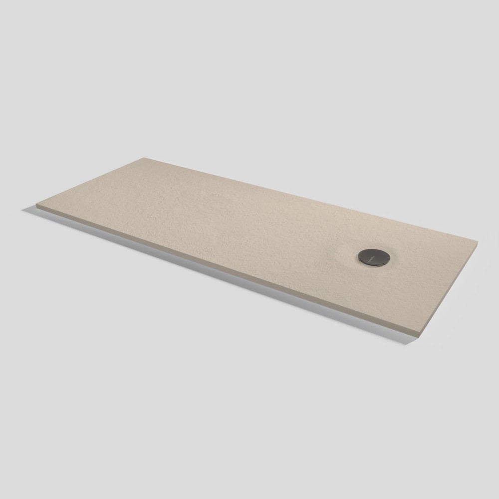 Plato de ducha Livo Slate Sand prostokątny 200x80
