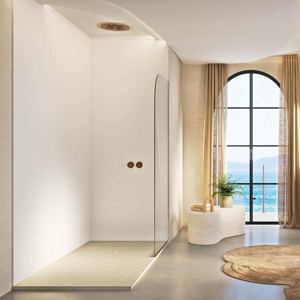 Shower tray Natur Wave Nacar Rectangular 200x100