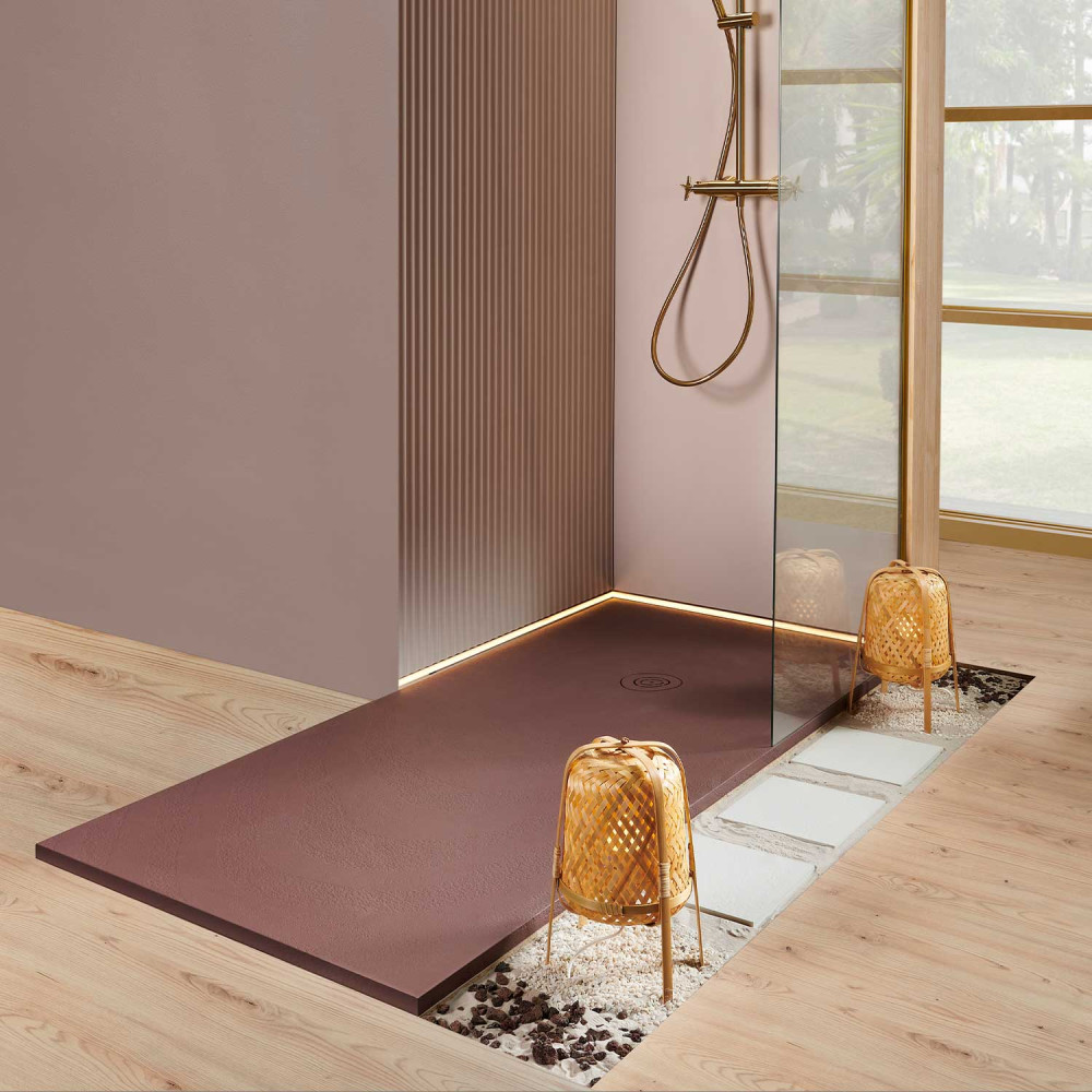 Shower tray Natur Wave Nacar Rectangular 200x100