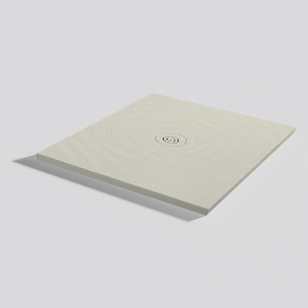 Plato de ducha Natur Wave Beige Cuadrado 90x90