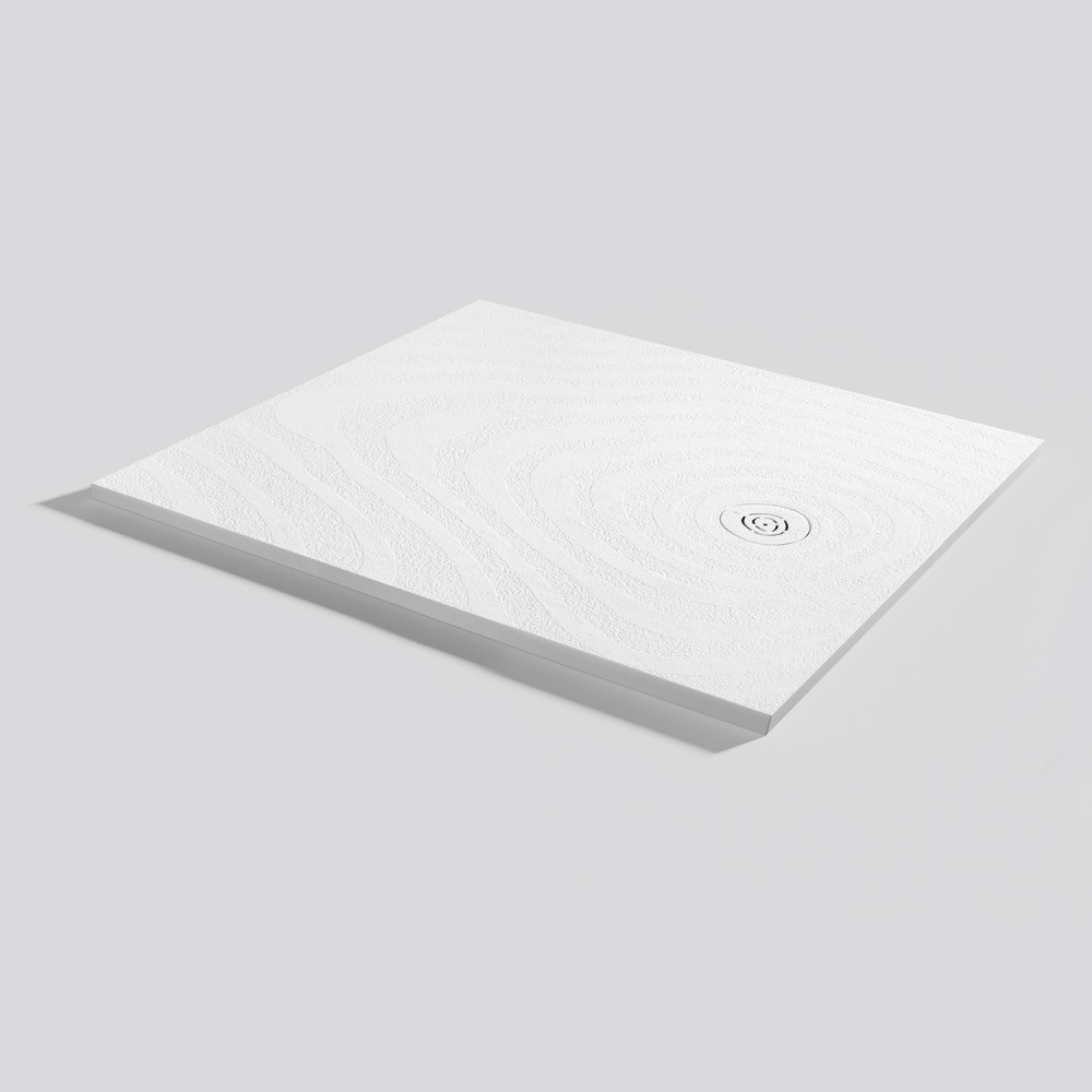 Duschwanne Natur Wave Blanco Rechteckig 120x100