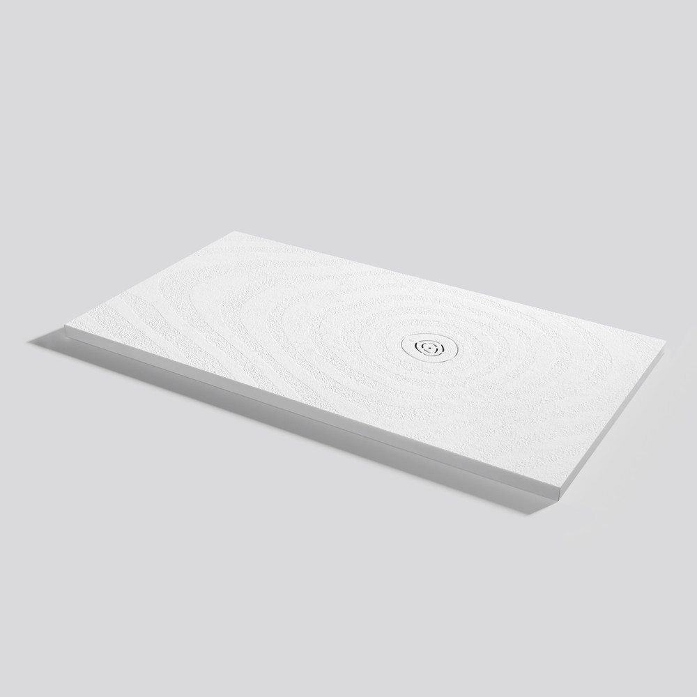 Plato de ducha Natur Wave Blanco Rectangular 140x70