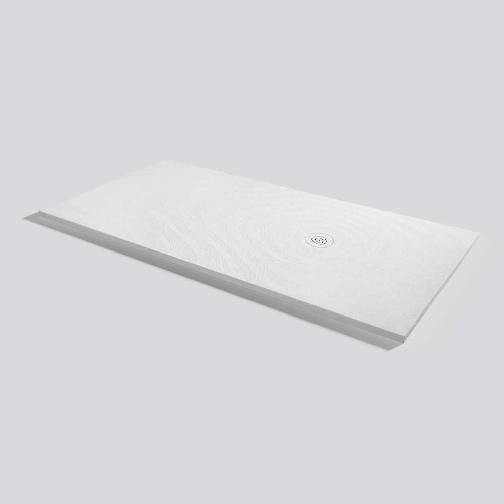 Plato de ducha Natur Wave Blanco Rectangular 200x100