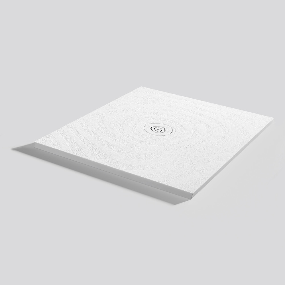 Plato de ducha Natur Wave Blanco Cuadrado 90x90